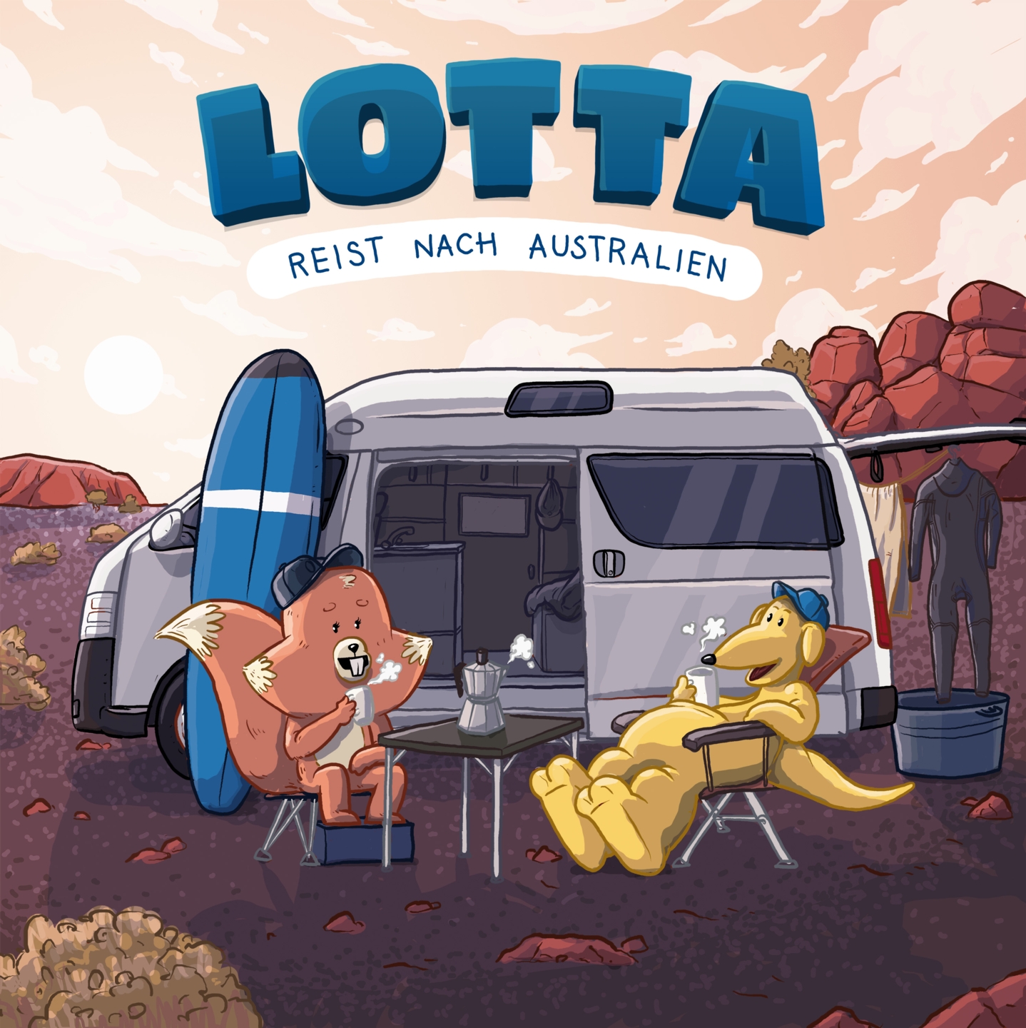 Malwettbewerb «Lotta reist durch Australien»